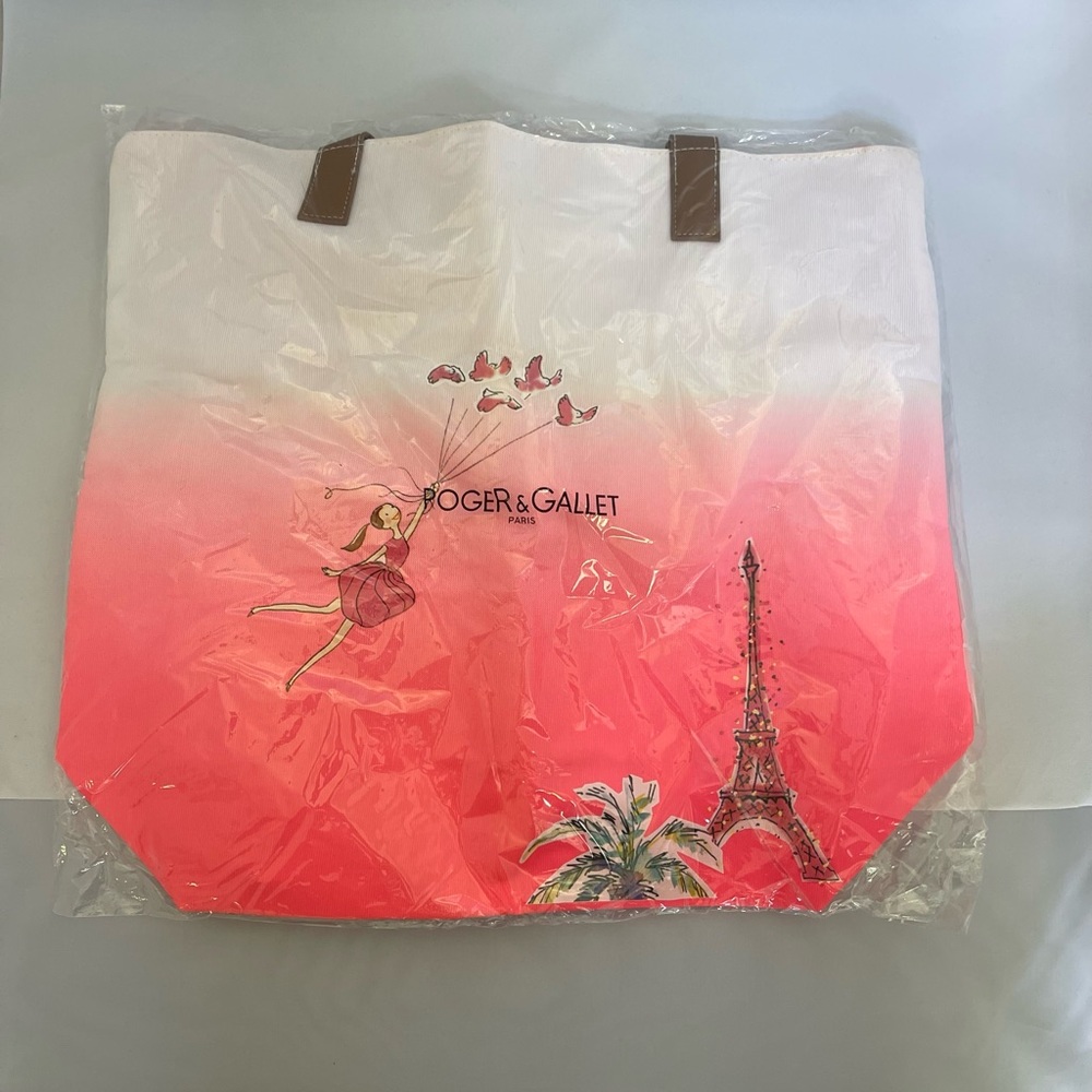 Roger & Gallet canvas tote